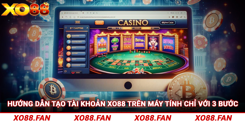 Hướng dẫn tạo tài khoản Xo88 trên máy tính chỉ với 3 bước 