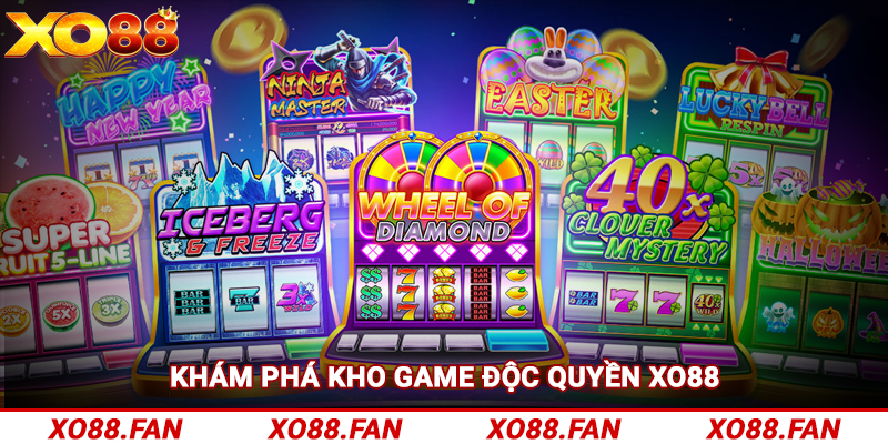 Khám phá kho game độc quyền Xo88